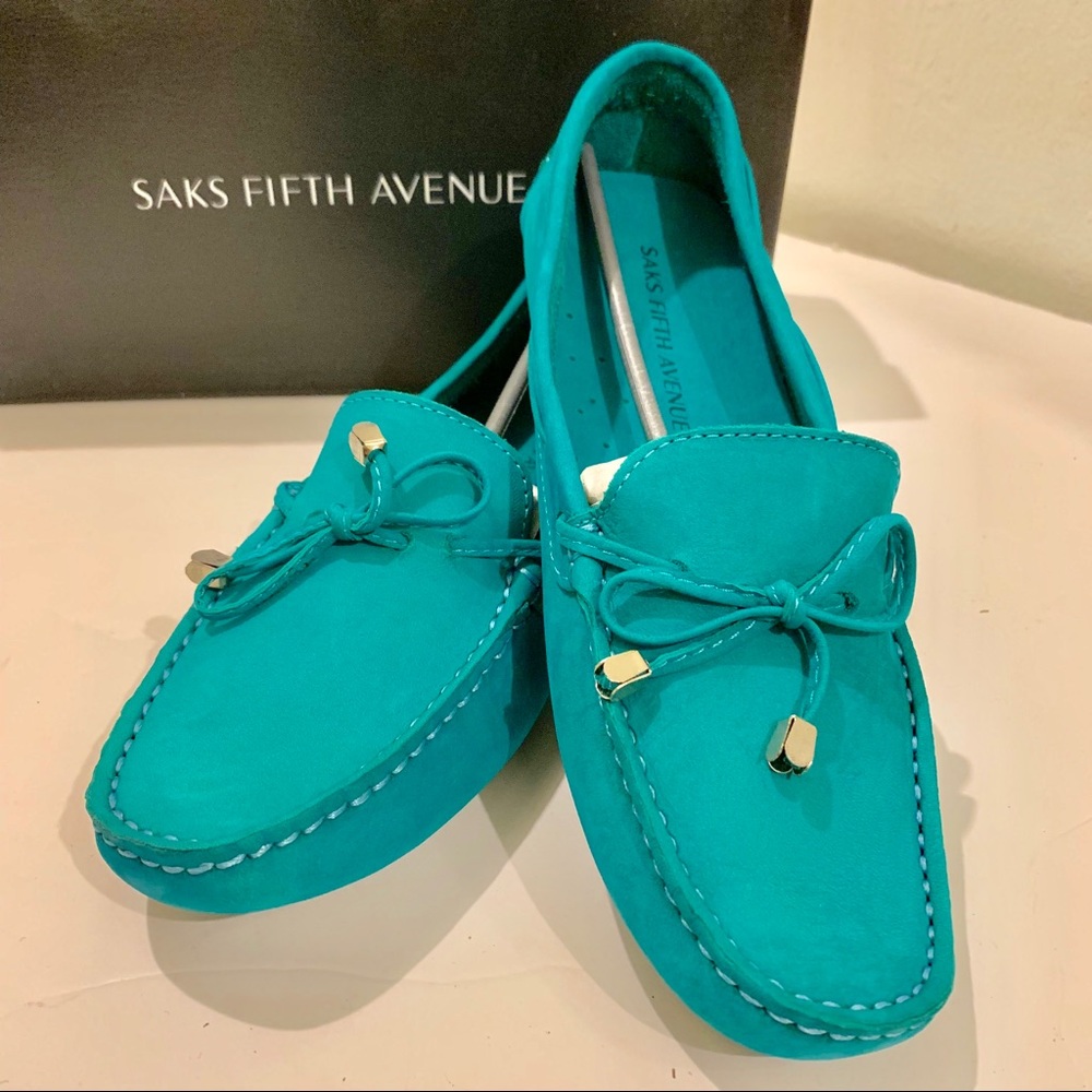 Saks Fifth Avenue Driving Loafers